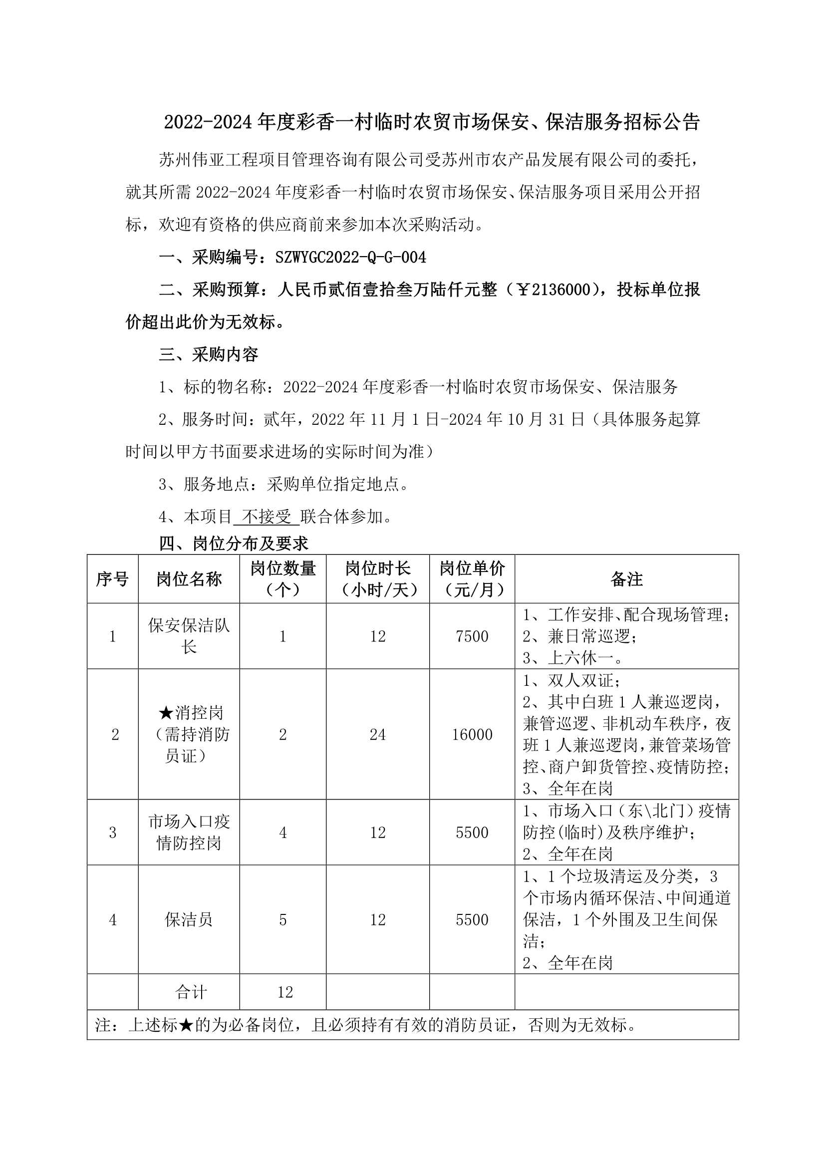 2022-2024年度彩香一村臨時農(nóng)貿(mào)市場保安、保潔服務(wù)招標(biāo)公告_1.Png